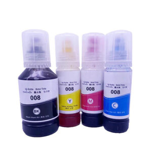 Logicink-8-P8HT9U Refill Ink 4x100gms (CMYK Combo) |Compatible with Inkjet Printers|Easy Ink Refilling Solution